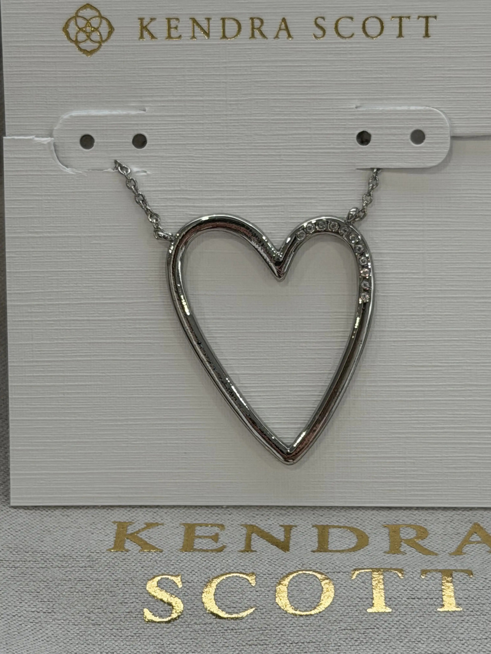 Kendra Scott Heart Pendant Necklace